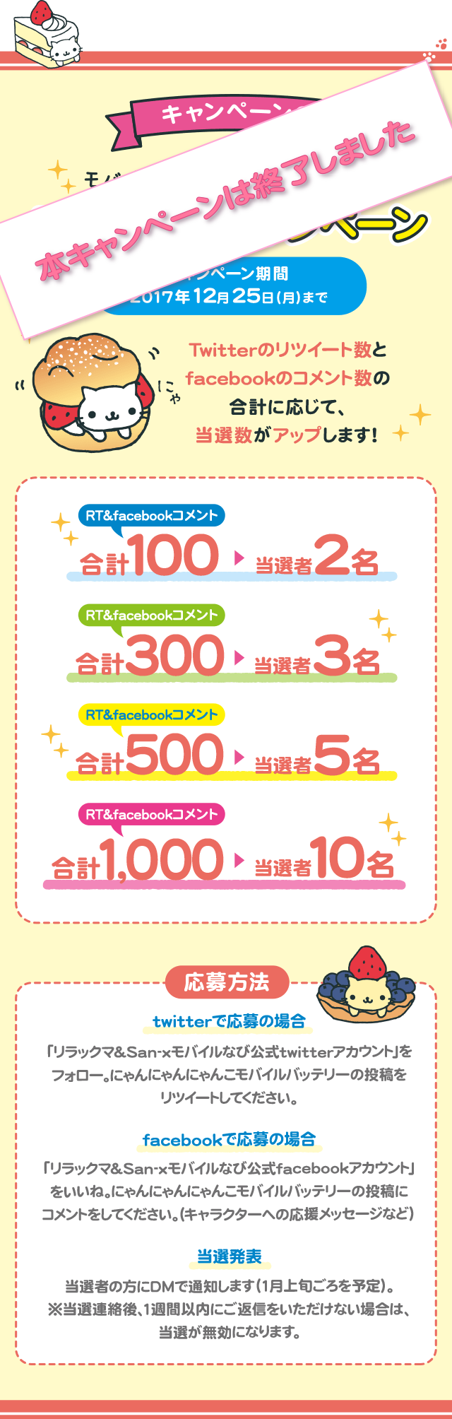 San-X�L����Shop���o�C���o�b�e���[�����L�����y�[���ɂ��ɂ��ɂ��